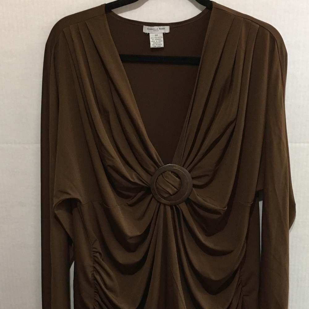 Gabriella Rossi Woman 3X Top/Blouse